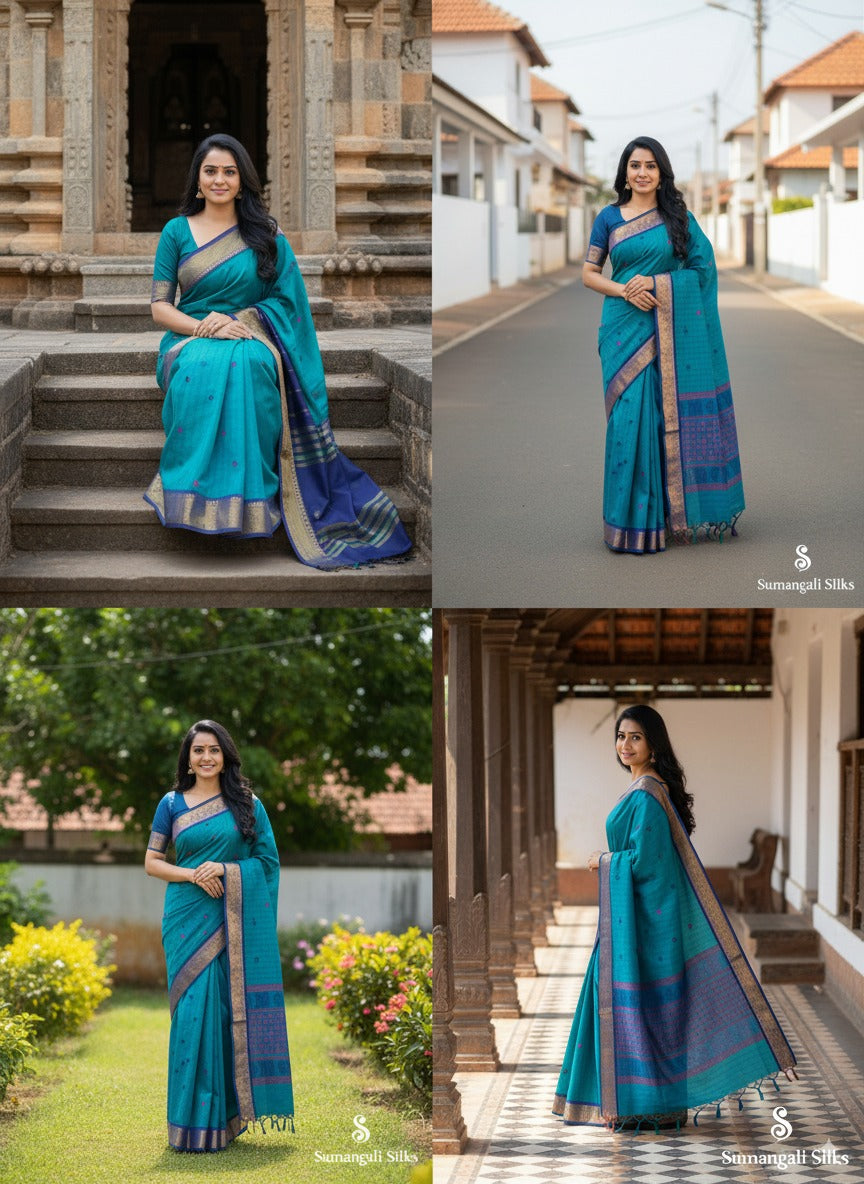 Raw silk saree sumangali silks