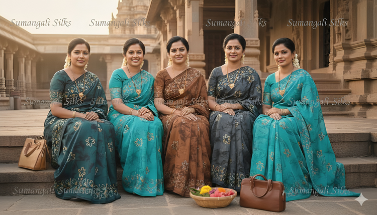 Sungudi cotton sarees sumangali silks