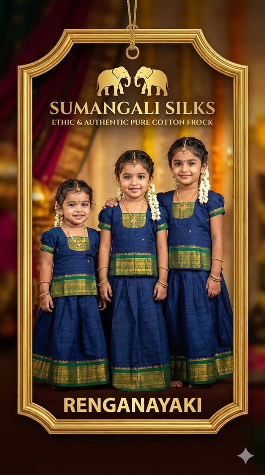 Reganayagi cotton frock sumangali silks