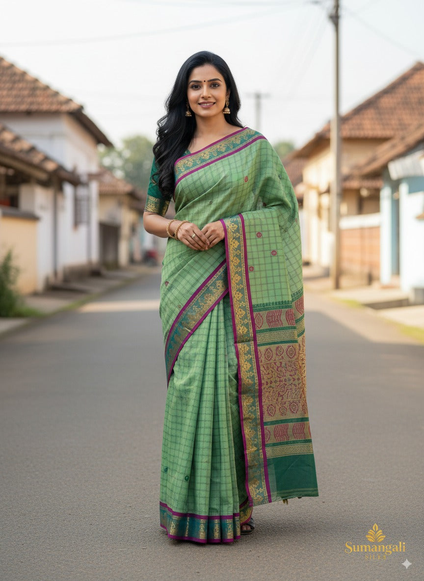 Raw  silk saree sumangali silks