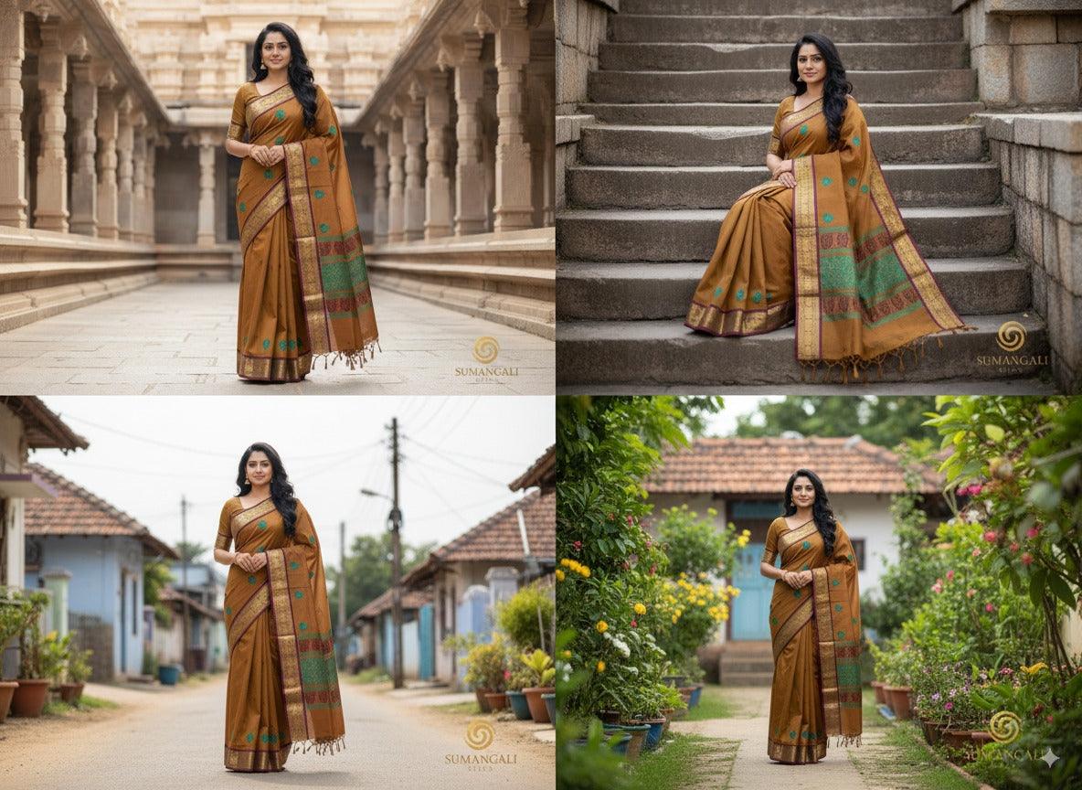 Raw  silk saree sumangali silks