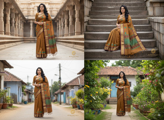 Raw  silk saree sumangali silks