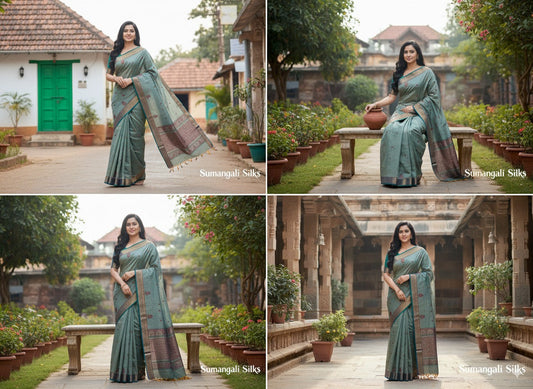 Raw  silk saree sumangali silks