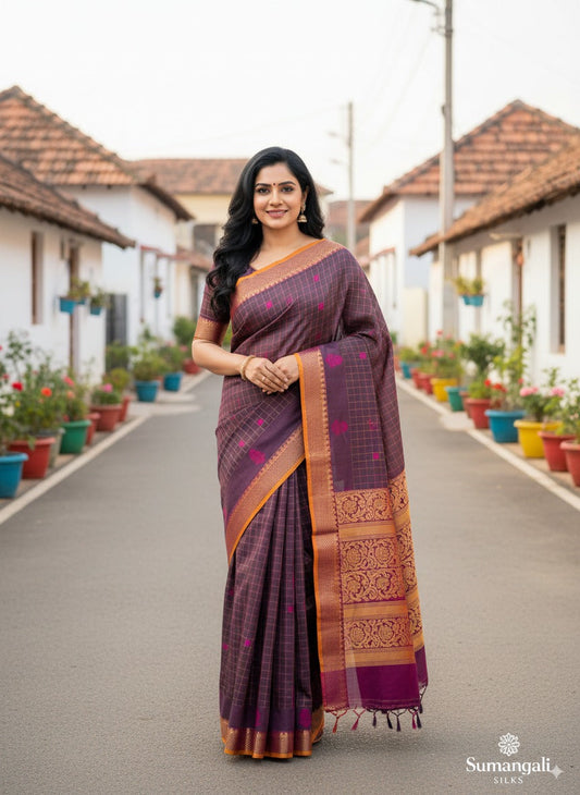 Raw  silk saree sumangali silks