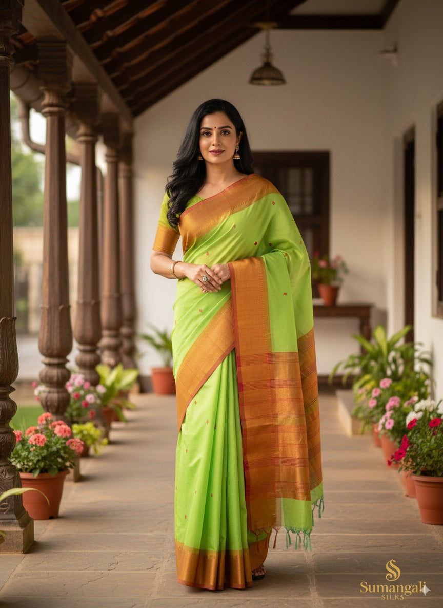 Raw  silk saree sumangali silks