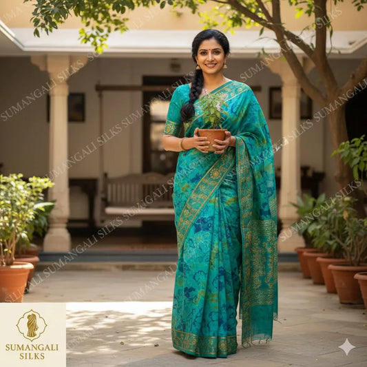 sungudi cotton sumangali silks