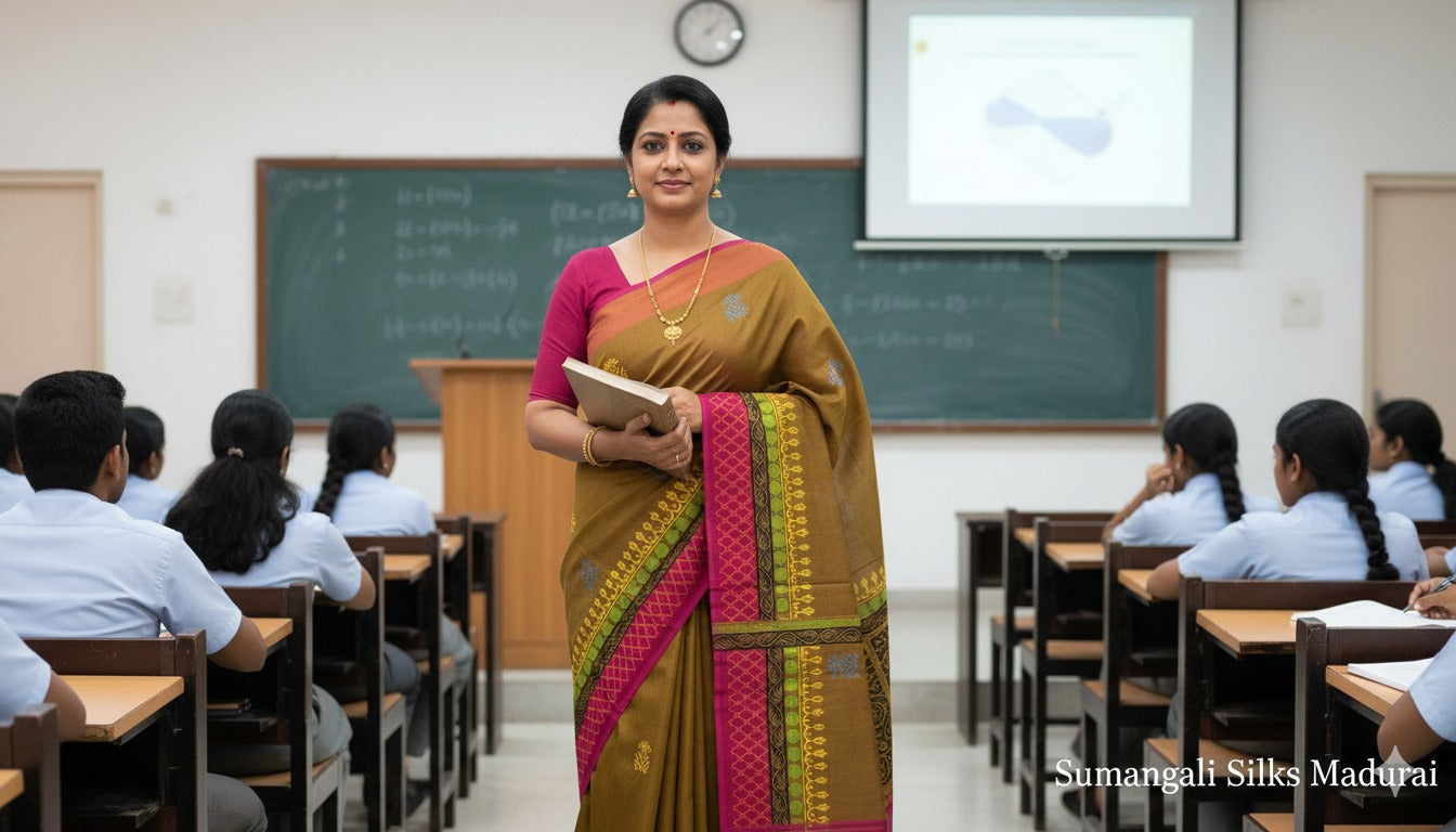 sungudi cotton sumangali silks