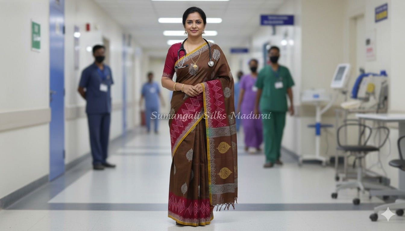 sungudi cotton sumangali silks