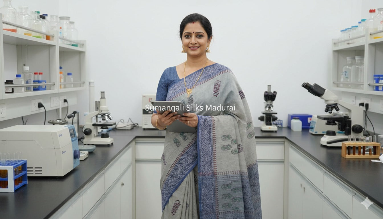 sungudi cotton sumangali silks