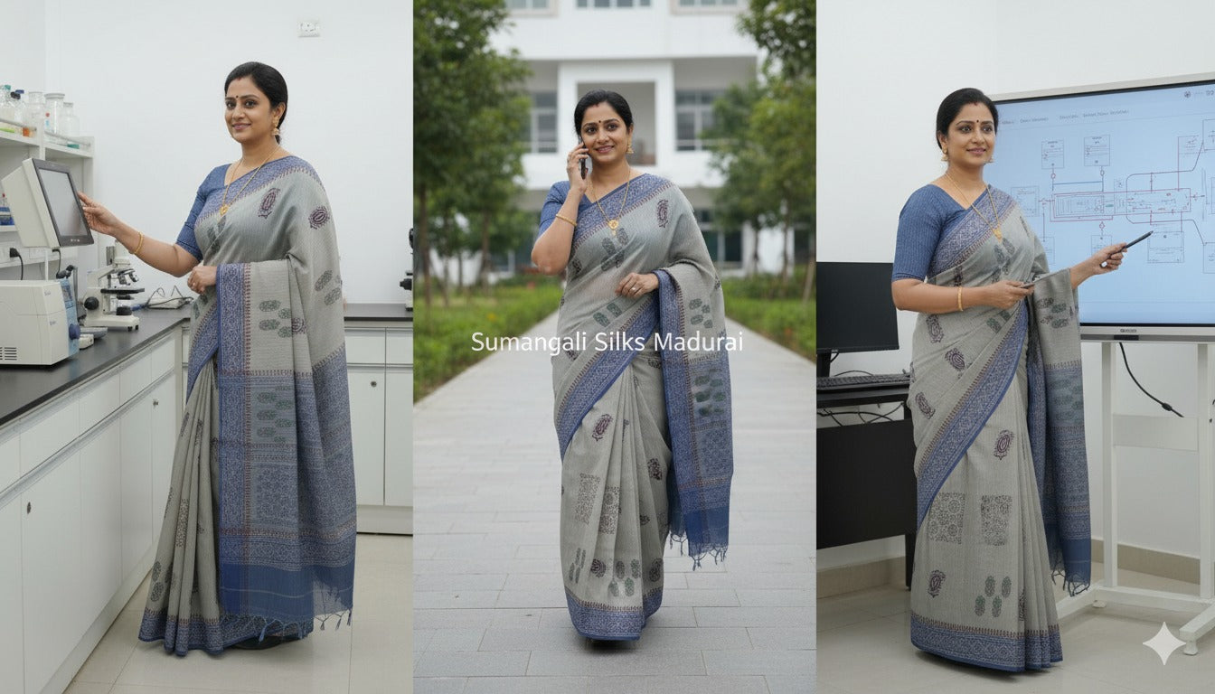 sungudi cotton sumangali silks