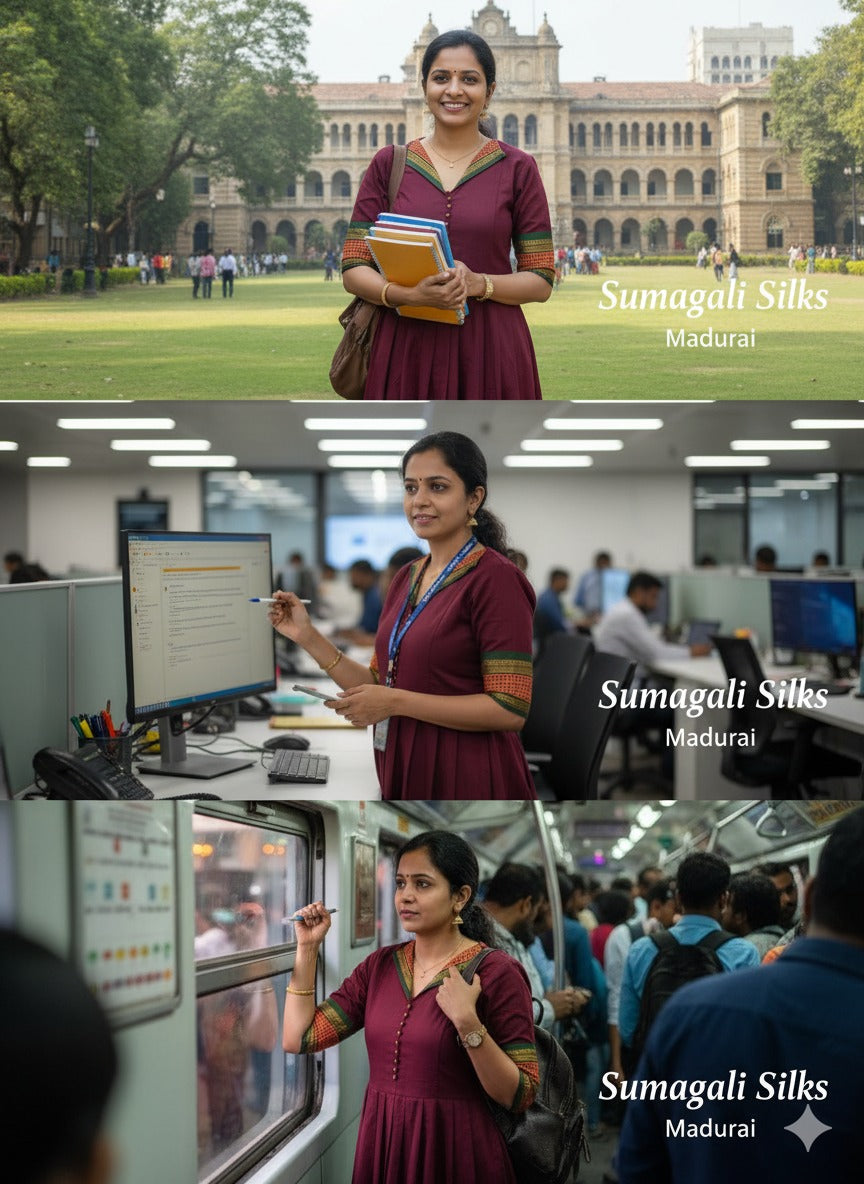 Maxi tops sumangali silks