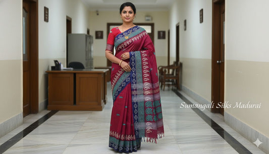 sungudi cotton sumangali silks